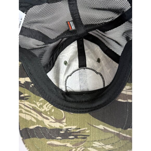 Brew Thru Outer Banks Baseball Hat NC Beach Mesh Snapback Camo Trucker Cap Hat - Picture 8 of 9